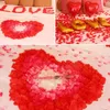 5*5cm romântico colorido colorido rosa pétalas