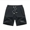 Herren Shorts Summer Ice Seide Dünne Abschnitt Lose Running Sports Beach Hosen Schnell trocknen lässige Drawschnelle fünf Minuten