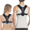 Back Posture Corrector Belt Women Män förhindrar att Slouching Lättar smärtställningsremmar CLAVICLE Support Brace Drop Shipping