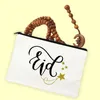 Happy Eid Print Eid Beads Женщины -макияжные сумки лучшие подарки Eid Сумка для хранения Рамадан Подарок Косметический корпус туалетный органайзер Организатор