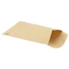 100pcs sacs de papier kraft corns de blé graines de riz emballage sac puissant enveloppe de style kraft