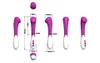 Mjuk beröringssilikonvibratormassager med 10 vibrationsinställningar Klitoris Stimulator Sexleksaker för kvinnor