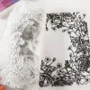 Albero di cocco |ANCHEW NUT |Flooming Flower Clear Stamps per schede di scrapbooking fai -da -te che produce album decorativo silicone sigillo artigianato