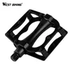 WEST BIKING Aluminum Alloy Bicycle Pedals MTB Road Mountain Bike Pedals Hollow Anti-slip Durable Bearing Cycling Bicycle Pedals