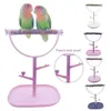 Plastic Safe Parrot Bird Training Stand multifunctioneel vogelspeelgoed met meerdere use vogelstand