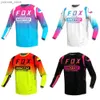 Chemises cyclables Tops Mens Bat Motocross T-shirts Enduro Jersey Shirts de vélo de montagne à sec rapide Camiseta Downhill Jersey Y240410