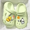 Summer Womens Sandals Shoes House Slides Outwear Soft Sole Cartoon Lovely Couples Bear Dog Biscuit Cool Beach Slippers For Woman Man