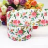 10 Yards 1.5'' 38MM Flowers Printed Grosgrain Ribbons For Hair Bows DIY Handmade Materials Y2020072302