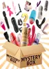 Mystery Bag для взрослых игрушки 100 Сюрпризы Gift GSPOT Clitoris Sexy Anal Plug Vibrator Masturbator для взрослых игрушек для женщин Men1685595