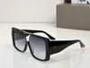 Übergroße quadratische Sonnenbrille Schwarze graue Gradienten Frauen Sommerdicke Frame Shades Sonnenbrille Modetöne UV400 Brillen