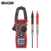 GVDA Digital Clamp Meter DC AC Current Multimeter True RMS 6000 räknar Tång AMMETER Motstånd Frekvens Testare Spänningstestare