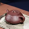 Conjunto de chá artesanal puro Filtro esférico Chaleira chinesa yixing tea pane