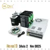 3 Axis CNC Router motor Kit:3pcs Nema23 2NM 255 Oz-in stepper motor TB6600 driver +db25 interface board + 350W 36V power supply