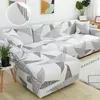 Elastische bankdeksel voor woonkamer verstelbare geometrische chaise lounge banken covers sectionele hoek bank sofa slipcovers 1 stc