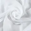 カーテンホワイトシアーウィンドウバランスセミスカーフ結婚式のアーチドレープカーテンパネル背景の装飾