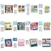 Rentierbär Rainbow Human Cluster klare Briefmarken und stirbt Bienen Elefanten Hunde Weihnachten Schlitten 2020 Neue DIY Scrapbooking -Handwerk