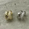 Rücken Ohrringe Y2K Zirkon Doppelschicht Ohrmanschette kein pierender Ohrring Punk einzigartiger Metall Geometrischer Clip für Frauen Mode Schmuck Geschenke