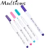 4Colors Water Erasable Pen DIY Cross Stitch Disappearing Fabric Marker Pen Fabric Craft DIY Patchwork Embroidery Sewing Tools