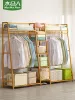 Prosta szafa do przechowywania sypialni Domowa Sypialnia Nowoczesna ekonomiczna szafka na stałe drewno minimalistyczny projekt wynajmowania