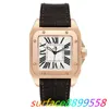 watch Fashion couple size wristwatch Men 39MM women 35MM cowhide wristband Quick disassemble glow-in-the-dark waterproof watch