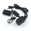 Laddare 5V USB Power Bank Cable+DR100 DC Coupler NB12L NB12L Dummy Battery+QC3.0 USB Charger Adapter för Canon G1 X G1X Mark II N100