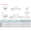 Miniaturowy liniowy szkiełka szynowa MGN7 MGN9 MGN12 MGN15 100 300 500 600 mm 2PC MGN9 PRZEWODNIK + 4PC MGN9H Blok dla części CNC