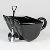 3D Ceramics Digger Buckte Tea Mug Coffee Glass Creative Excavator Bulldozer Teacup Oatmeal Milk Cup.