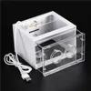 LED Aquarium Mini Goldfish Betta Fish Tank Creative Ecological Cilinder Reptile Row Cilinder Fish Office Desktop Home Decoratie