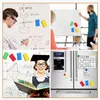 Kawaii Mini Magnetic Whiteboard Eraser Dry Erase Marker White Board Cleaner Teacher School Note Study Whiteboard Office Supplies