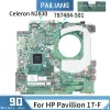 Moederbord pailiang laptop moederbord voor hp pavillion 17f 17f160n Mainboard Day12amb6d0 787484501 Core SR1W4 Celeron N2830 Getest DDR3