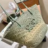 Luxury Designer Fashion Beach Bags Women's High Quality Shoulder Bag Personality Straw Women Totes Bag Handbags