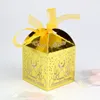 10pcs Eid Mubarak Candy Box Box Box Ramadan Kareem Gift Boxs Исламский мусульманский фестиваль Happy Al-Fitr Eved Event Party Supplies