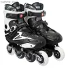 Inline rolschaatsen professionele inline rolschaatsen voor mannen volwassen slalom schoenen glijden gratis sneakers outdoor patins maat 40-43 y240410