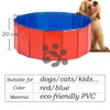 Chiens piscine nage pour les enfants en plein air estimable pliant pour chien baignade pour animaux de compagnie