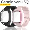 2IN1 dla Garmin Venu SQ SQ Silikon Smartwatch Band dla Garmin Sq Music Case