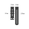 Wrist Strap 22mm Sports Silicone bands for Xiaomi Huami Amazfit PACE Stratos 3 2/2S GTR 47mm Smart Watch Replacement Smart band