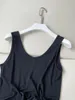 Women's Tanks 2024 Women Fashion Sleeveless Sexy Casual Cashmere Side Seamless Vest 0402