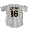 Baseball Jersey Japan Fighters 11 16 ohtani maillots coudre broderie de haute qualité sport bon marché extérieur vert blanc 2023 monde