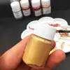 20 ml Gold Metallic Acrylfarbe wasserdicht nicht für Statuenfärben DIY Handbemalte Kleidung Flüssige Graffiti -Pigmente