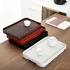 Tea Trays Melamine Japanese Style Set Serving Tray Provide For Hospitality Decoration F001