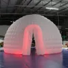 10MD 32,8ft dia Uppblåsbar igloo Dome Tält med luftblåsare (White, One Doors) Strukturverkstad för evenemangsfest bröllopsutställning Business Congress