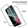 360 Fullkroppsfodral för Samsung S22 S23 S24 Ultra 5G Double Side Silicone TPU Transparent Coque Sumsung S 22 22 24 Plus S23+ S24+