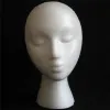 Styrofoam Foam Mannequin Female Head Model Dummy Wig Glasses Hat Display Stand Model with Chest The head is about 53CM * 26CM