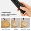 Milk Frother Handheld USB Rechargeable Electric Foam Maker Egg Beater for Coffee Mini Milk Foamer Drink Mixer with 2 Whisks