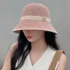 Showy Face Small Fisherman Women's Autumn and Winter Linen Fashionable Bucket Travel Versatile Basin Hat designer hat