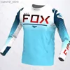 Fietsende shirts Tops 2023 Nieuwe HPIT Motocross Cycling Jersey Men Off Road Dirt Bike Riding ATV DH Racing Long Shirt Motorcycle Jersey Y240410