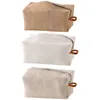Recipiente de capa de tecidos de pano de pano de pano de linho para caixa