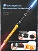 LED RAVE TOY REIKIRC 2 IN 1 LIGHTSABER 15色さまざまなサウンドエフェクトライトセイバーメタルレーザーソード充電式おもちゃパーティーラミナスソード240410