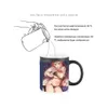 Mugs Anime Mug Cartoon Characters Heat Sensitive Mug BSKT-142 Funny Coffee Cups Color Change Cup Sublimation Tumblers Cups and Mugs 240410