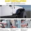 Door Hinge Bushing Repair Kit for Jeep Wrangler JK JKU 2007-2018 Door Hinged Auto Parts Fits